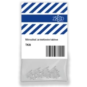 ZED electronic Telefonski konektor, blister pakiranje ?8 komada – TK/8