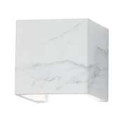 ZIDNA SVJETILJKA MOOD G9/5W/230V/IP54/13x13x13cm/GIPS/BIJELA