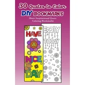 30 Quotes to Color DIY Bookmarks: Short Inspirational Quote Coloring Bookmarks