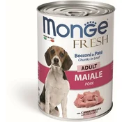 Monge Fresh Hrana Za Pse, Pašteta Sa Svinjetinom, Adult, 400g