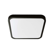 LED plafonsko svetlo za kupatilo LED/18W/230V 4000K IP44 25x25 cm crno