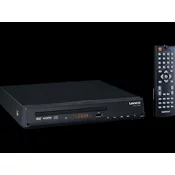 OEM Lenco, Predvajalnik DVD/CD s HDMI in zaslonom LED, Črna, (5000250458)