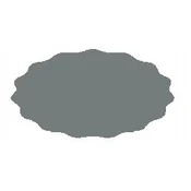 shumee Etikete za kozarec 5,5x3 cm za marmelado 80 kosov, mat sive