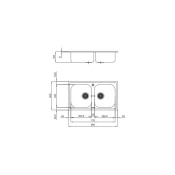 FOSTER pomivalno korito F300 1352/060