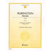 RUBINSTEIN:MELODIE OP.3/1 (ARR.BIRTEL) VIOLIN AND PIANO