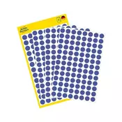 Etikete zweckform 3591 okrogle fi-8 modre odlepljive ZWECKFORM