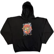 Gorillaz Group Circle Rise Black M Kapuco
