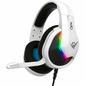 Slušalice s Mikrofonom Phoenix X-IO RGB Bijela