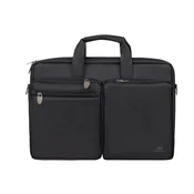 RivaCase torba za laptop 17.3 Tiergarten 8550, crna