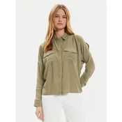 DKNY Srajca P4DM8X00 Zelena Regular Fit