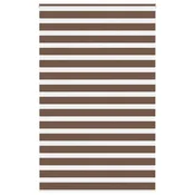 Zebra zavjesa Smeda 145x200 cm Širina tkanine 140,9 cm Poliester