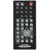 General SHARP 92L34900010101 - združljiv daljinski upravljalnik znamke General