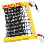 Funtec PRO NETZ PLUS, 8.5 M, FOR PERMANENT BEACH VOLLEYBALL NET SYSTEMS, WITH EXTRA STRONG SIDE PANELS