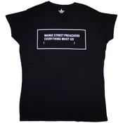 Manic Street Preachers Everything Must Go Monochrome Black M Ženske Majica