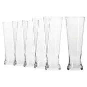 6-piece Pilsner beer glass set, made of glass, 680 ml, Mixology - Kr