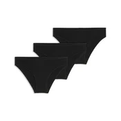 PUMA Womens Briefs (3-Pack), Clothing, Black, S