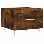 Vidaxl Klubska mizica 50x50x40 cm inženirski les