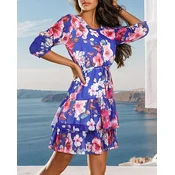 Resti Womens floral mini dress