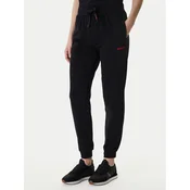 HUGO Spodnji del trenirke 50556326 Črna Regular Fit