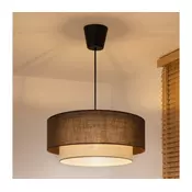 Brilagi - LED luster na sajli BOHO ECO 1xE27/10W/230V precnik 40 cm braon/krem