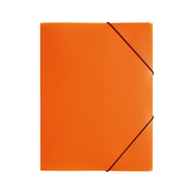 Pagna mapa z zavihki in elastiko A4, oranžna