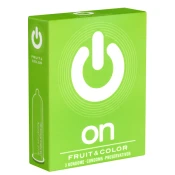 On) Single: Fruit & Color, 3 condoms