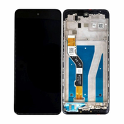 Motorola Moto G60 XT2135 - LCD zaslon + steklo na dotik + okvir (Charcoal Gray) TFT