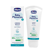 CHICCO Hranjiva krema Baby Moments 85% prirodni sastojci 100ml, 0m+