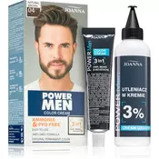 Joanna Power Men barva za lase za moške odtenek Natural Brown