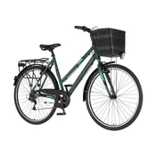 Bicikl Tour Explorer Axys Lady 28 Alu 21 V-Brake 6 Brzina 167-192cm (L/Xl) Zeleni