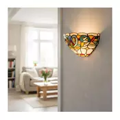 Brilagi - Tiffany vitražna zidna svetiljka LUISA 1xE27/40W/230V
