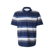 LEVIS  Majica Authentic Polo temno modra/progasto modra/svetlo oranžna/bela