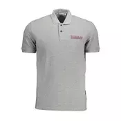 NAPAPIJRI Muška polo majica NP0A4EZI-ERIS-SS_GRIGIO_160, Siva
