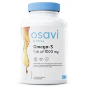Omega-3 ribje olje, 1000mg (brez okusa) - 120 mehkih kapsul