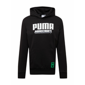 Black Mens Hoodie Puma x MINECRAFT - Men