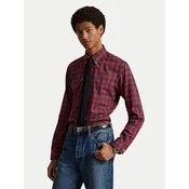 Polo Ralph Lauren Srajca 710953644502 Temno rdeča Custom Fit
