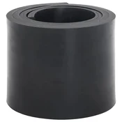 Vidaxl vidaXL Gumijast rob za snežni plug črne barve 180x15x1 cm
