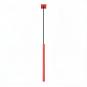 Sollux SL.2141 - Viseci luster na sajli PASTELO 1xG9/8W/230V crvena