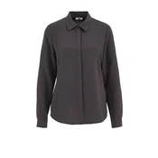 WE Fashion Bluza temno siva