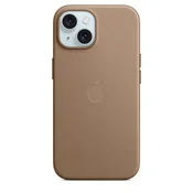 iPhone 15 FineWoven Case sa MagSafe-om - Taupe