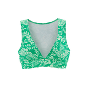 VENICE BEACH Bikini zgornji del zelena/off-bela