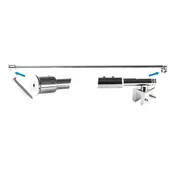 X-DRŽALO ZA TUŠ KABINO 970-1150mm KROM stena - steklo