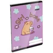 ICO: LizzySuli Lollipop Capybara kvadriran zvezek A/5 27-32
