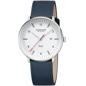 Mondaine MLE.41910.LDV Mens Watch Doppio Solar 41mm 5ATM