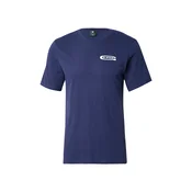 G-STAR Majica Old Skool mornarska/rumena/črna/bela