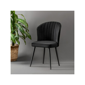 Hanah Home Set Stolica 2 Komada Rubi - Crno