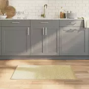 Tepih pravokutni svijetli prirodni 60 x 100 cm od bambusa