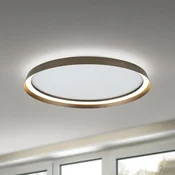 ORION LED stropna svjetiljka Manta, O 60 cm, aluminij/bronzana, aluminij, usmjerena - Dnevni boravak/blagovaonica - Moderan - aluminijska bronca
