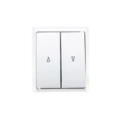 shumee Fala hermetično stikalo za rolete IP44 belo ŁNH-7H/00