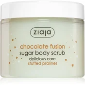 ZIAJA Šecerni piling za telo Cokoladne praline 300ml